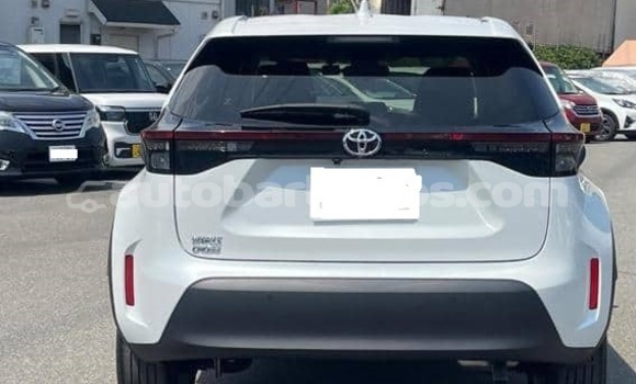 Buy Used Toyota Yaris White Car in Bridgetown in Barbados