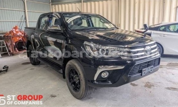 Buy Used Toyota Hilux Black Car in Bridgetown in Barbados