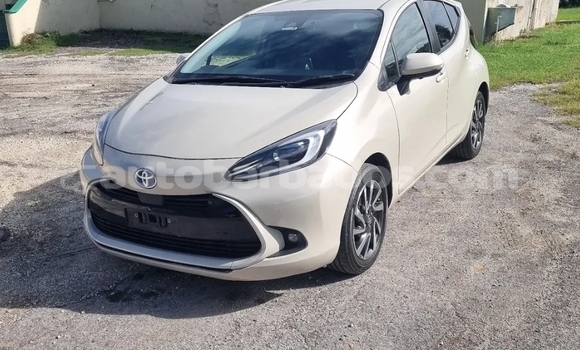 Buy Import Toyota Aqua Beige Car in Bridgetown in Barbados