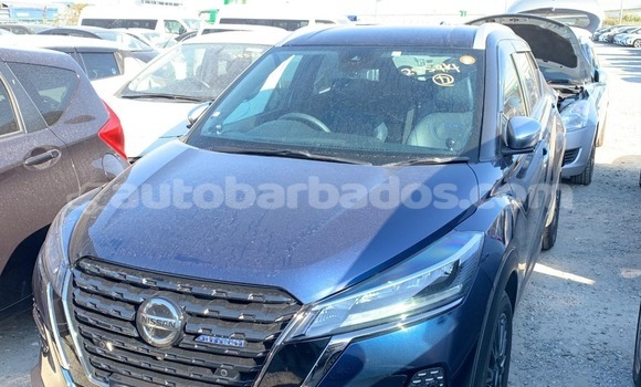 Buy Import Nissan Kix Blue Car in Bridgetown in Barbados