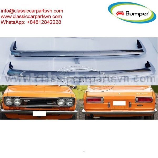 Big with watermark datsun 510 sedan bumper year 1970 1973 or datsun 1600 bumper 1967 1973 1 copy