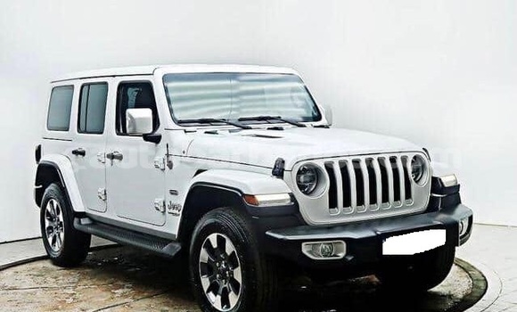 Buy Used Jeep Wrangler White Car in Bridgetown in Barbados