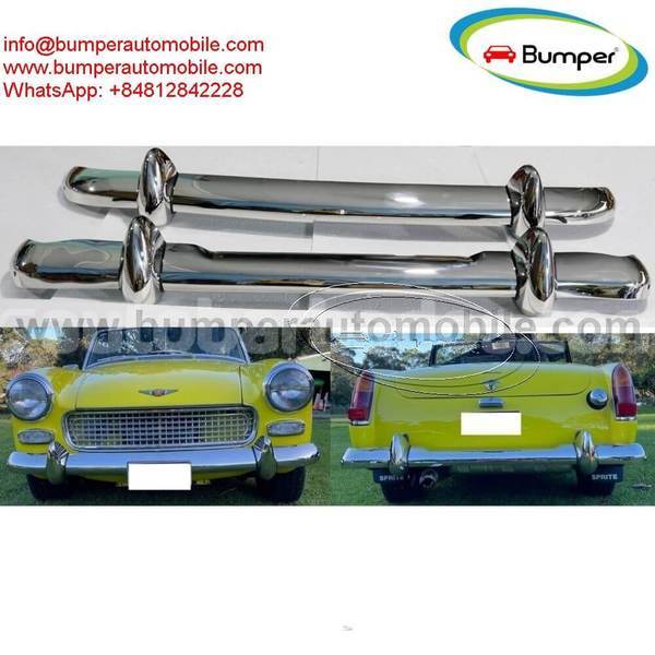 Big with watermark 3 austin healey sprite mk3 bumpers 1964 1965 2
