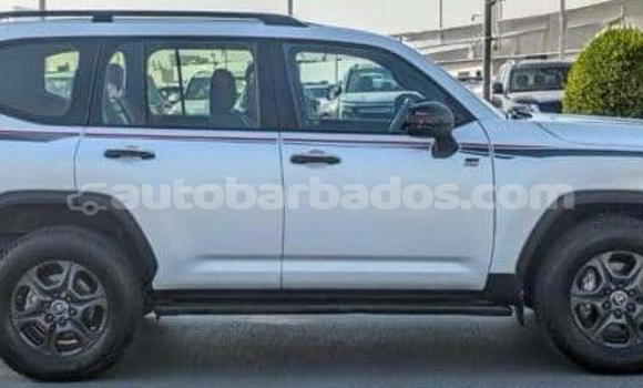 Buy Used Toyota Land Cruiser White Car in Bridgetown in Barbados Buy Used Toyota Land Cruiser White Car in Bridgetown in Barbados