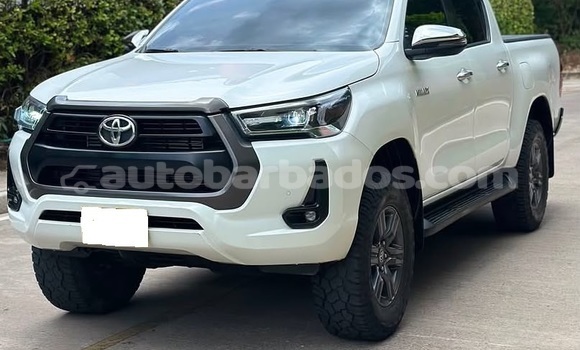 Buy Used Toyota Hilux White Car in Bridgetown in Barbados