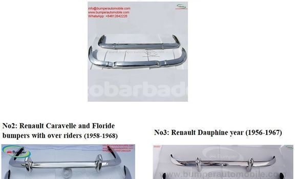 Renault Caravelle bumper