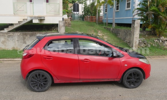 Buy Used Mazda Demio Red Car in Bridgetown in Barbados