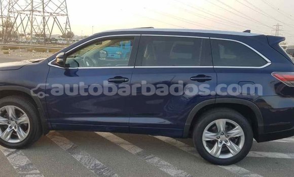 Buy Import Toyota Highlander Blue Car in Import - Dubai in Barbados Buy Import Toyota Highlander Blue Car in Import - Dubai in Barbados