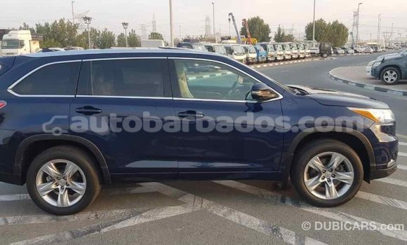 Buy Import Toyota Highlander Blue Car in Import - Dubai in Barbados Buy Import Toyota Highlander Blue Car in Import - Dubai in Barbados