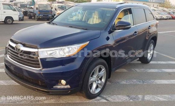 Buy Import Toyota Highlander Blue Car in Import - Dubai in Barbados Buy Import Toyota Highlander Blue Car in Import - Dubai in Barbados