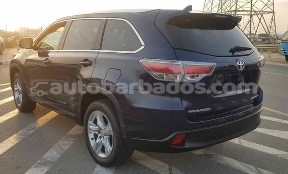 Buy Import Toyota Highlander Blue Car in Import - Dubai in Barbados Buy Import Toyota Highlander Blue Car in Import - Dubai in Barbados
