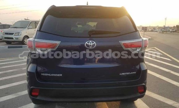 Buy Import Toyota Highlander Blue Car in Import - Dubai in Barbados Buy Import Toyota Highlander Blue Car in Import - Dubai in Barbados